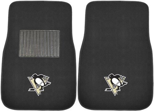 Fan Mats NHL Penguins Embroidered Car Mats (set)