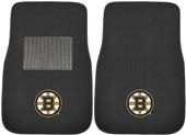 Fan Mats NHL Bruins Embroidered Car Mats (set)