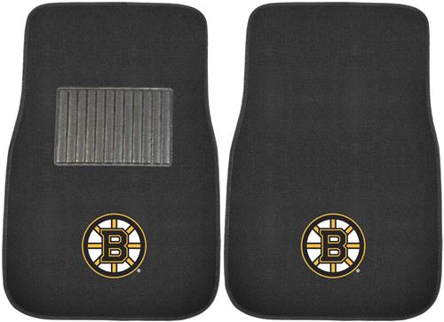 Fan Mats NHL Bruins Embroidered Car Mats (set)