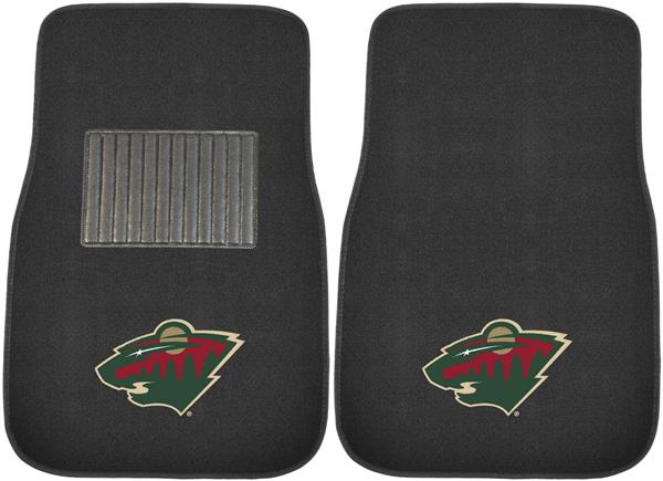 Fan Mats NHL Wild Embroidered Car Mats (set)