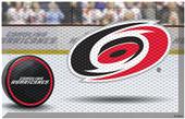 Fan Mats NHL Hurricanes Scraper Puck or Camo Mats