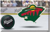 Fan Mats NHL Wild Scraper Puck or Camo Mats