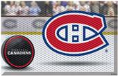 Fan Mats NHL Canadiens Scraper Puck or Camo Mats