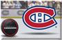 Fan Mats NHL Canadiens Scraper Puck or Camo Mats