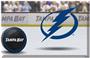 Fan Mats NHL Lightning Scraper Puck or Camo Mats