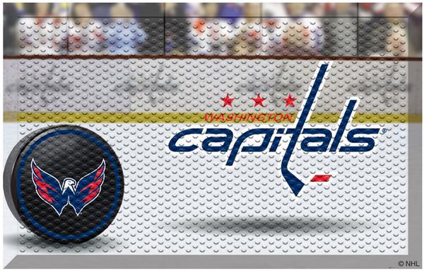 Fan Mats NHL Capitals Scraper Puck or Camo Mats