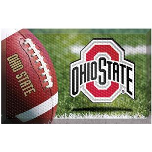 Fan Mats NCAA Ohio State Scraper Ball Mat