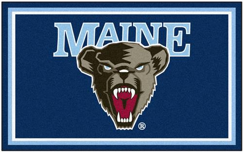 Fan Mats NCAA University of Maine 4' x 6' Rug