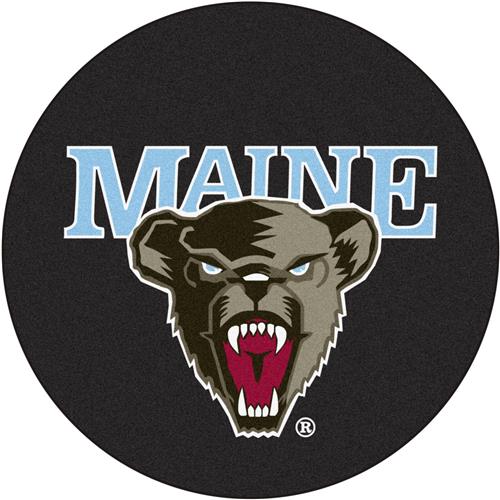 Fan Mats NCAA University of Maine Puck Mat