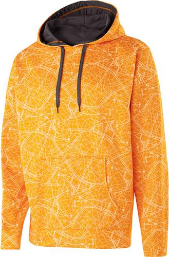 Holloway Adult Complex Dry-Excel Hoodie. Decorated in seven days or less.