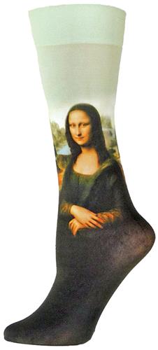 Nouvella Mona Lisa Artist Sublimated Trouser Sock