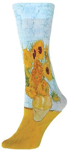 Nouvella Sunflowers Artist Collect. Trouser Sock