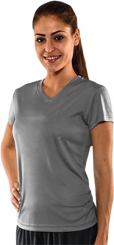 Champro Women's Star V-Neck Basketball Tee. Printing is available for this item.