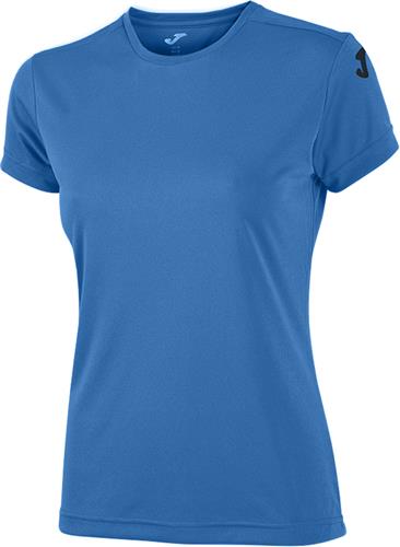 Joma Womens Combi Short Sleeve T-Shirt Jersey. Printing is available for this item.