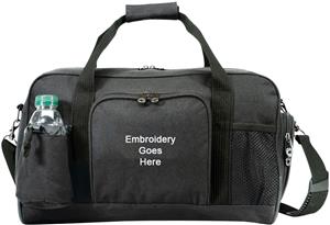 Golden Pacific Marathoner Duffel 600D Polyester 1111K. Embroidery is available on this item.