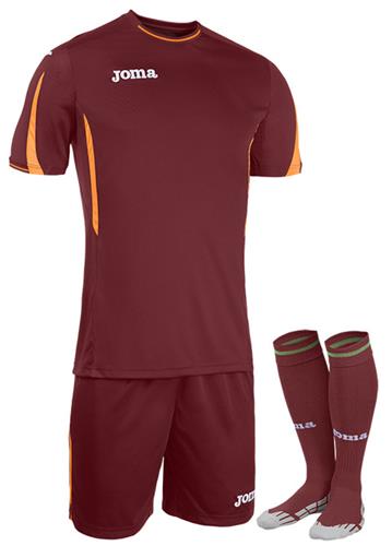 Joma Roma Soccer Jersey & Shorts SET. Printing is available for this item.