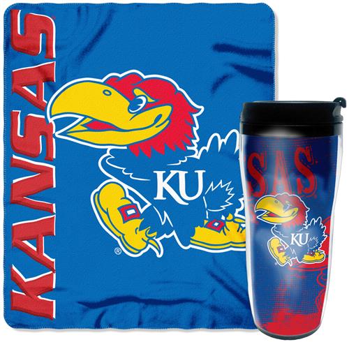 Northwest NCAA Kansas Mug N' Snug Set