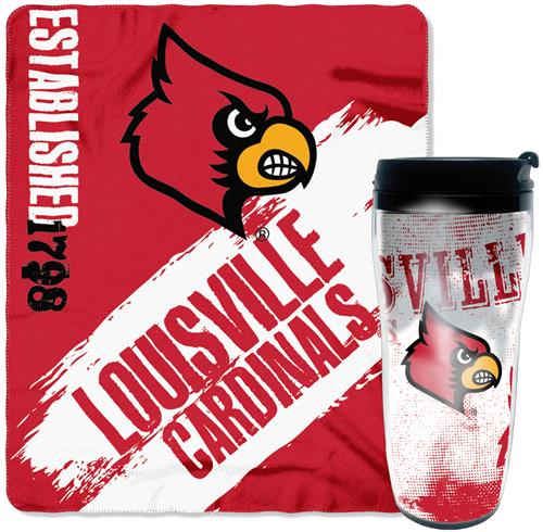Northwest NCAA Louisville Mug N' Snug Set