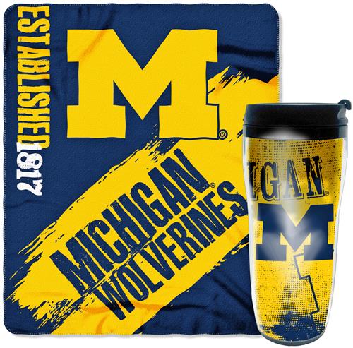 Northwest NCAA Michigan Mug N' Snug Set