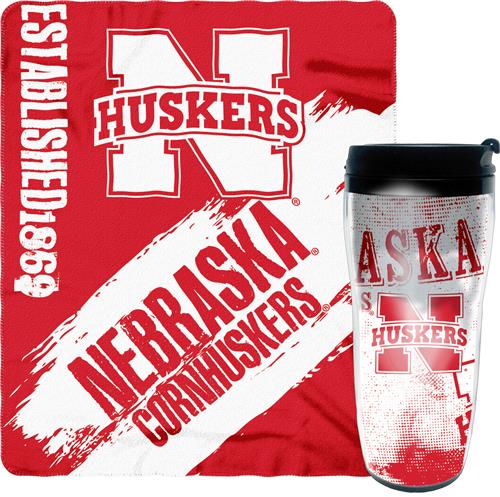 Northwest NCAA Nebraska Mug N' Snug Set