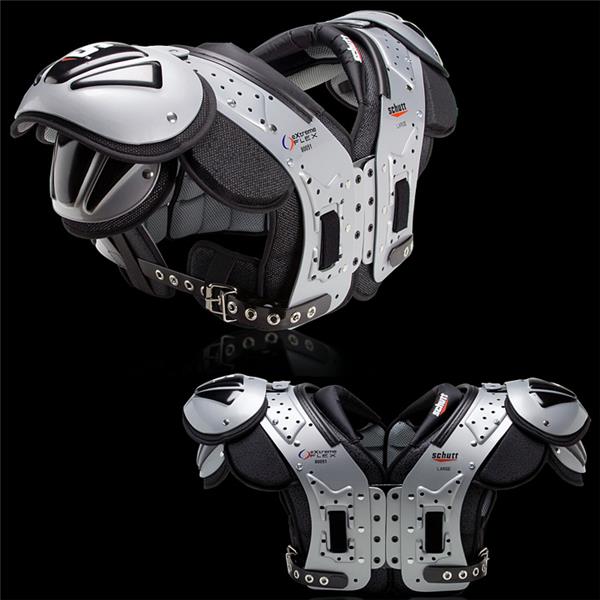 Skeleton Padding Extreme Flex Skill Football Shoulder Pads - Football Equipment and Gear