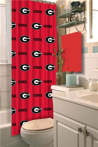 Northwest NCAA Georgia Shower Curtain
