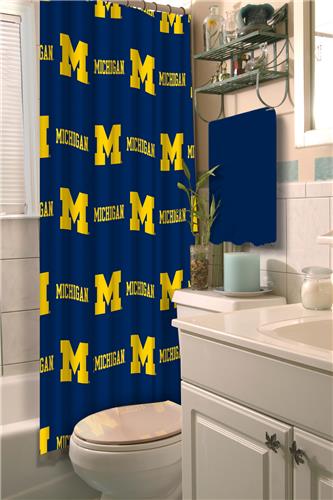 Northwest NCAA Michigan Shower Curtain