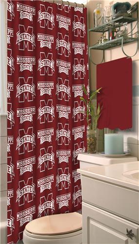 Northwest NCAA Mississippi State Shower Curtain
