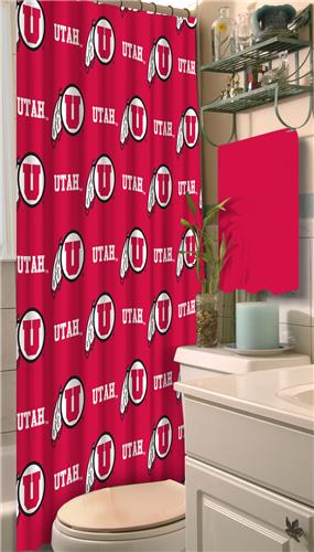 Northwest NCAA Utah Shower Curtain