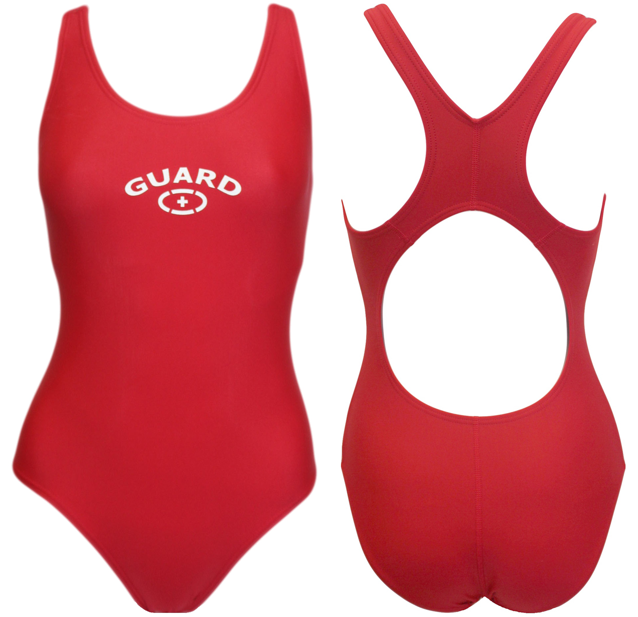 E115563 Adoretex Women Lifeguard Fit Back Swimsuit w/Cup