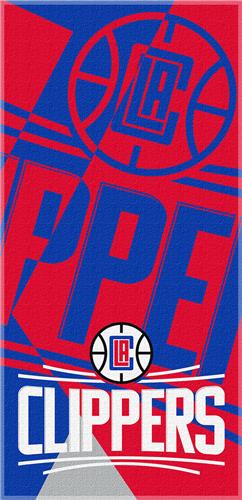 Northwest NBA Clippers Puzzle Beach Towel