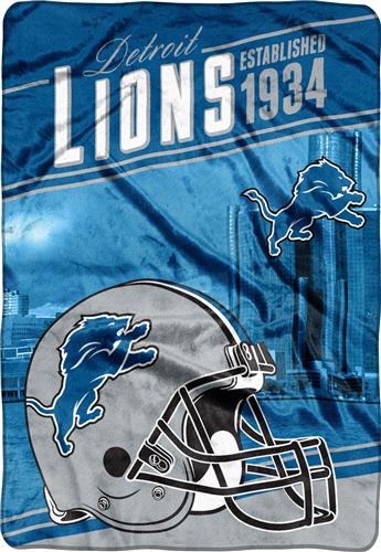Northwest NFL Lions Stagger Oversized Throw