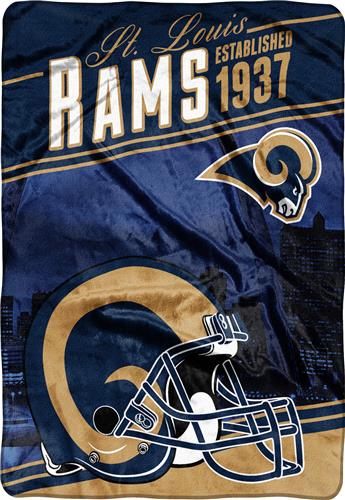 Northwest NFL Rams Stagger Oversized Throw