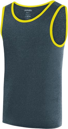 Augusta Sportswear Mens Ringer Tank Top. Printing is available for this item.