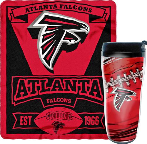 Northwest NFL Falcons Mug N' Snug Set