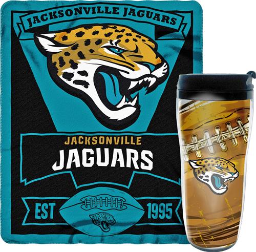 Northwest NFL Jaguars Mug N' Snug Set