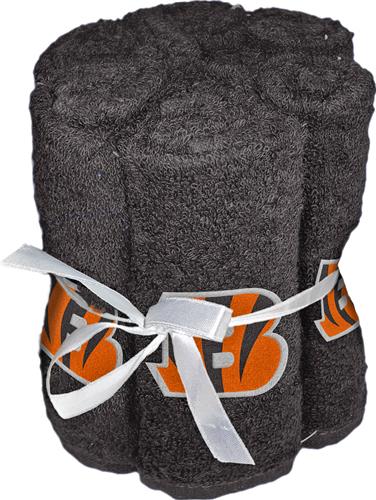 Northwest NFL Bengals Washcloths - 6 pack