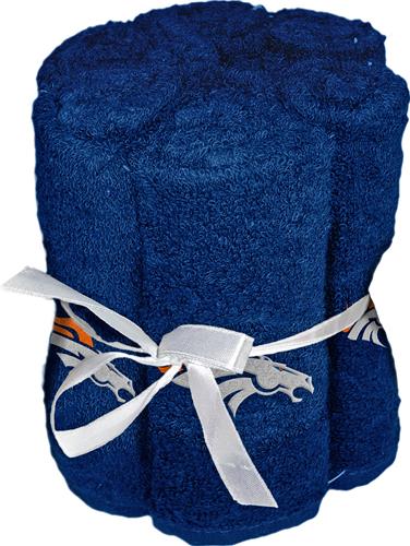 Northwest NFL Broncos Washcloths - 6 pack