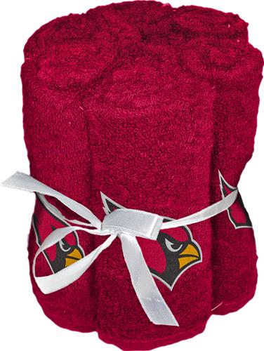 Northwest NFL Cardinals Washcloths - 6 pack