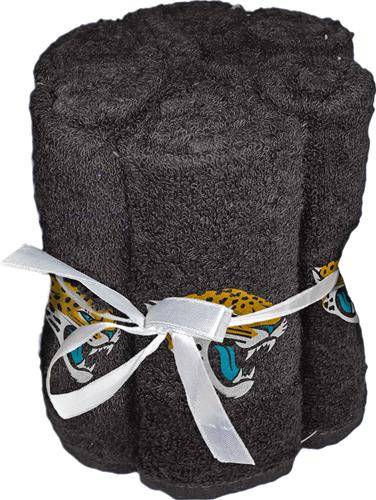 Northwest NFL Jaguars Washcloths - 6 pack