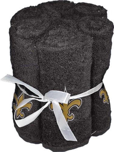 Northwest NFL Saints Washcloths - 6 pack