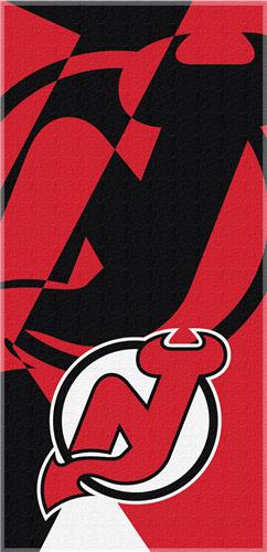 Northwest NHL Devils Puzzle Beach Towel