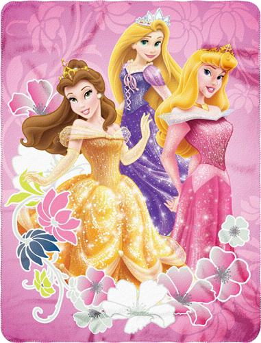 Northwest Disney Princesses Fleece Throw