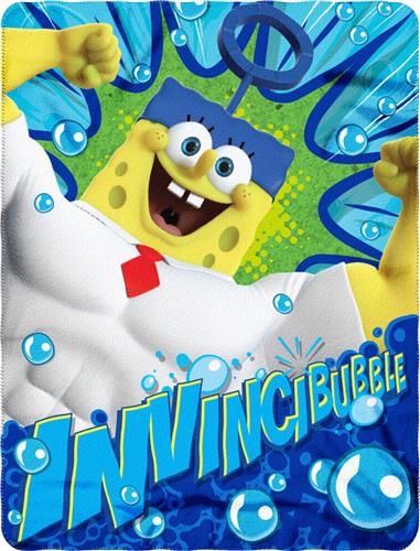 Northwest Nickelodeon SpongeBob Movie Fleece Throw