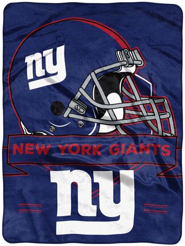 Northwest NFL NY Giants Prestige Raschel Throw
