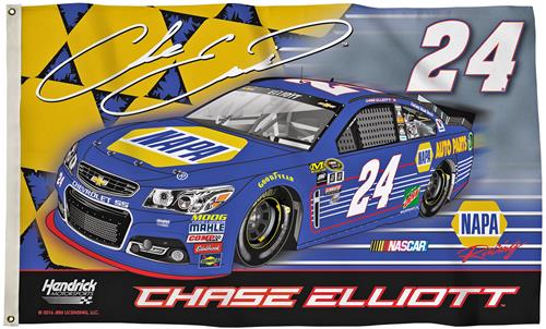 BSI NASCAR Chase Elliott #24 2-Sided 3' x 5' Flag