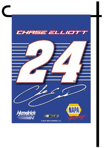 BSI NASCAR Chase Elliott #24 2-Sided Garden Flag