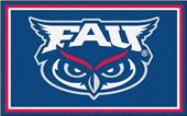 Fan Mats NCAA Florida Atlantic 4'x6' Rug