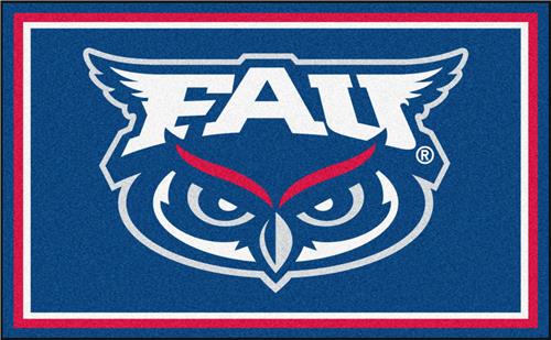 Fan Mats NCAA Florida Atlantic 4'x6' Rug