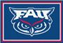 Fan Mats NCAA Florida Atlantic 5'x8' Rug